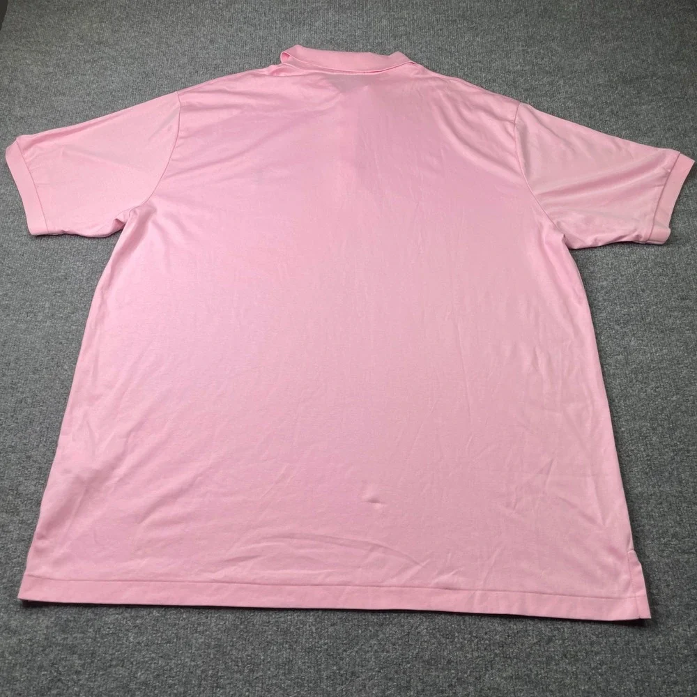 Polo Ralph Lauren Polo Shirt Mens 2XLT Pink Short Sleeve Cotton Pony Logo